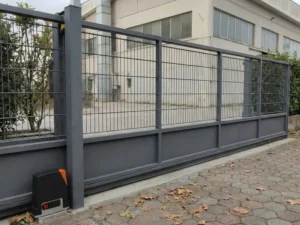 Sliding gate opener installation environment