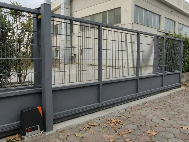Sliding gate opener installation environment