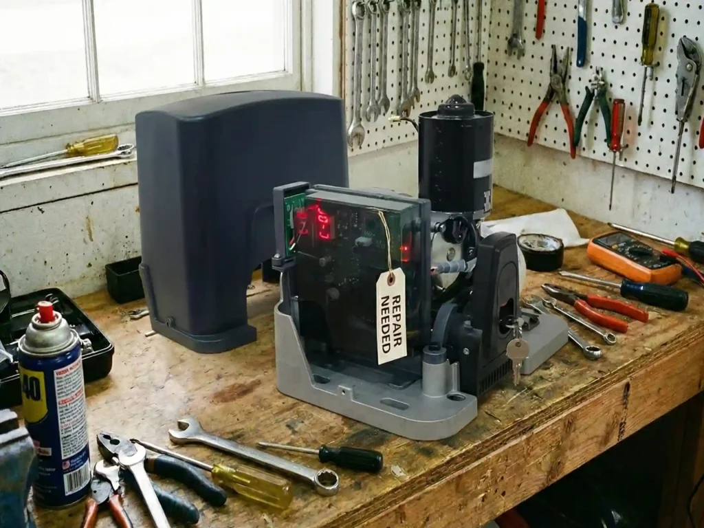 fix sliding gate opener