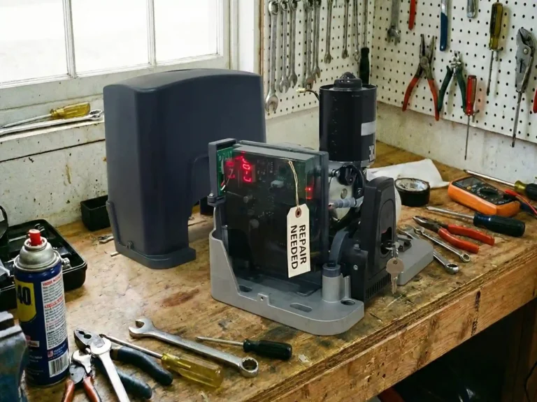 fix sliding gate opener